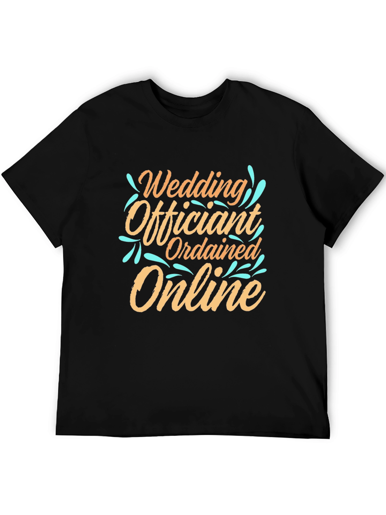 Wedding Officiant Ordained Online T-Shirt