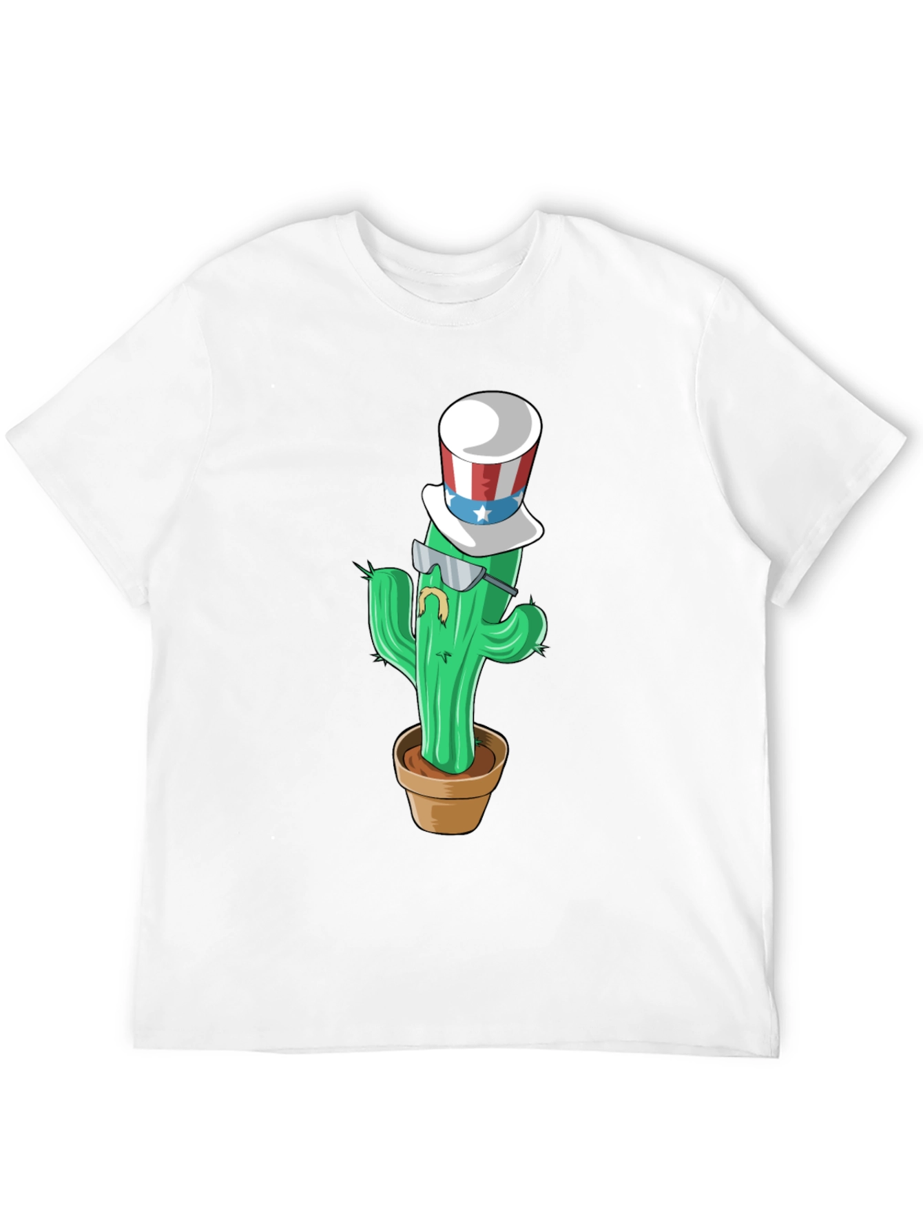 Patriotic Cactus T-Shirt
