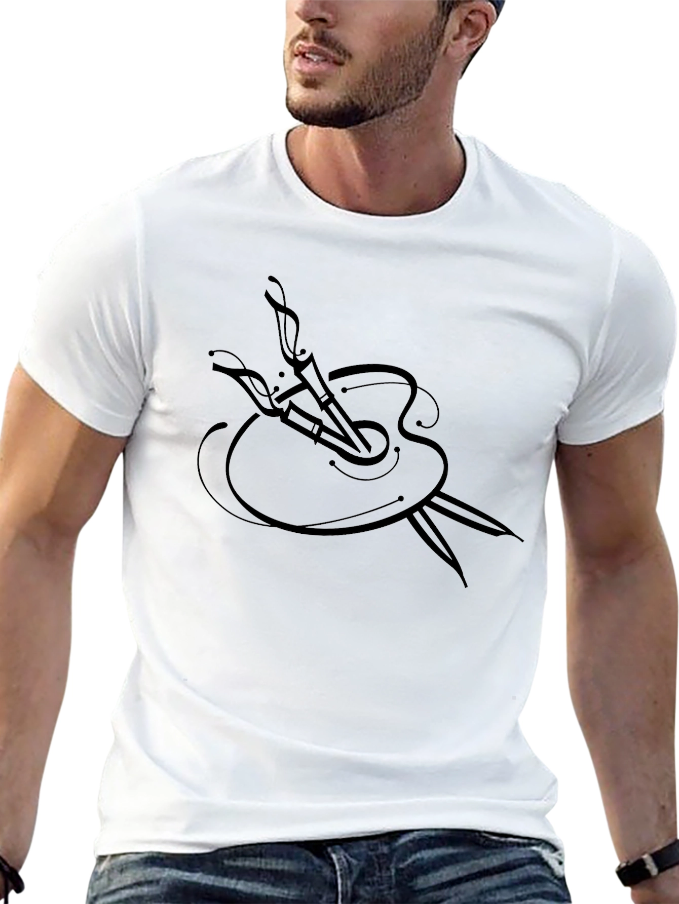 Artist Palette Black T-Shirt