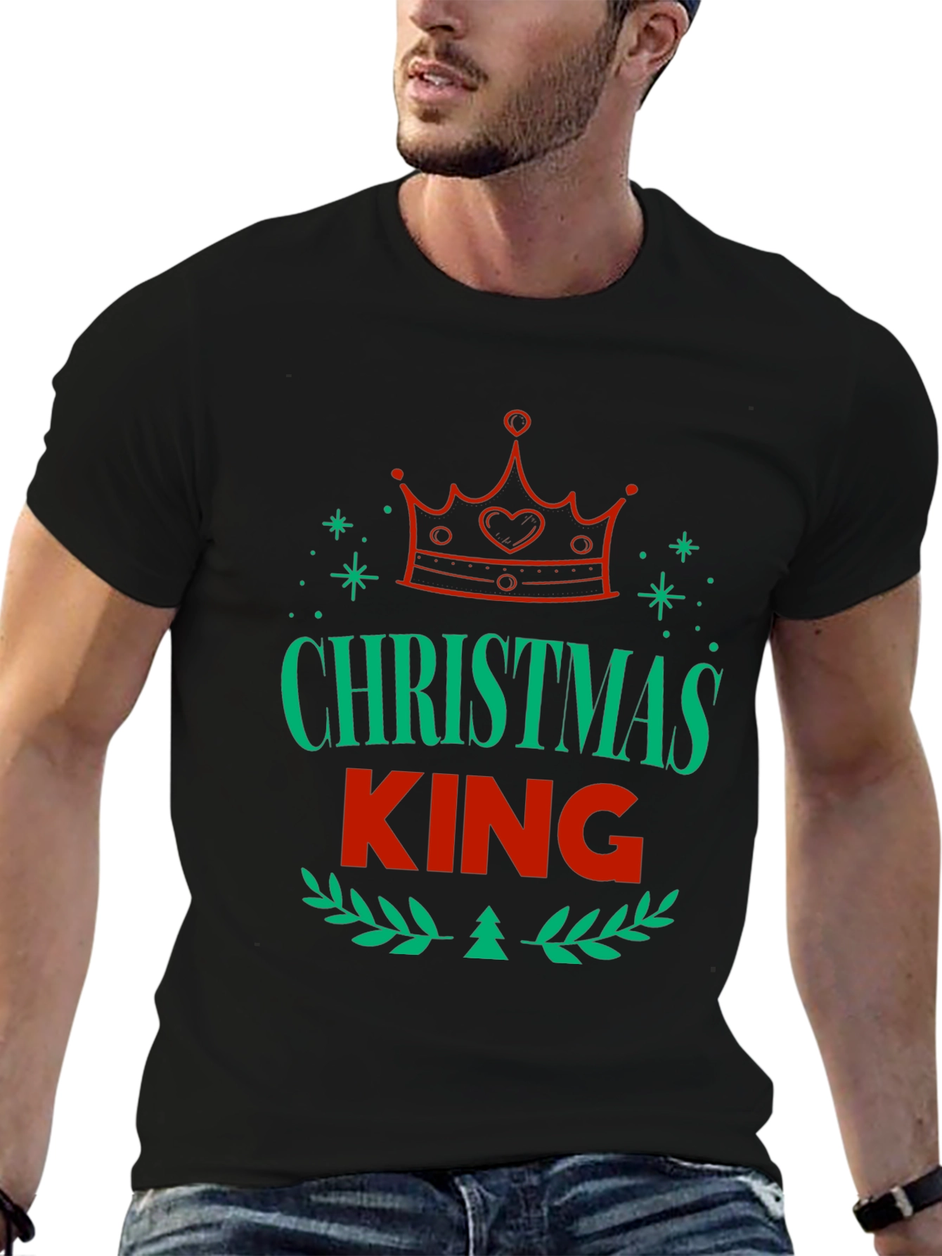 Christmas King Graphic Tee