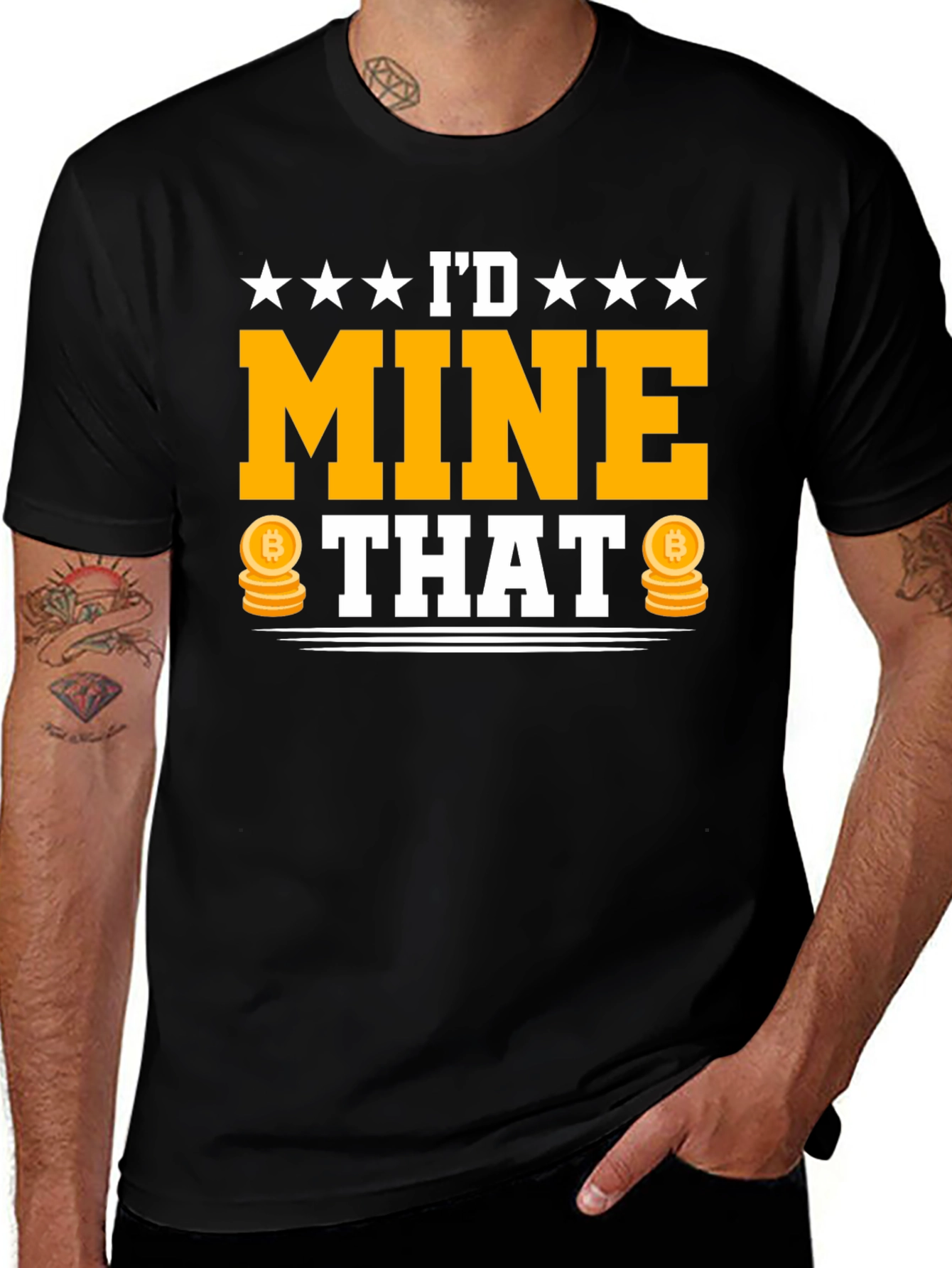 Id Mine That Bitcoin T-Shirt
