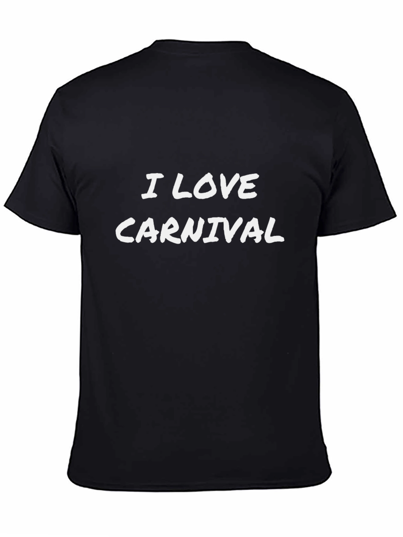 I Love Carnival Graphic Tee - Soft Cotton T-Shirt
