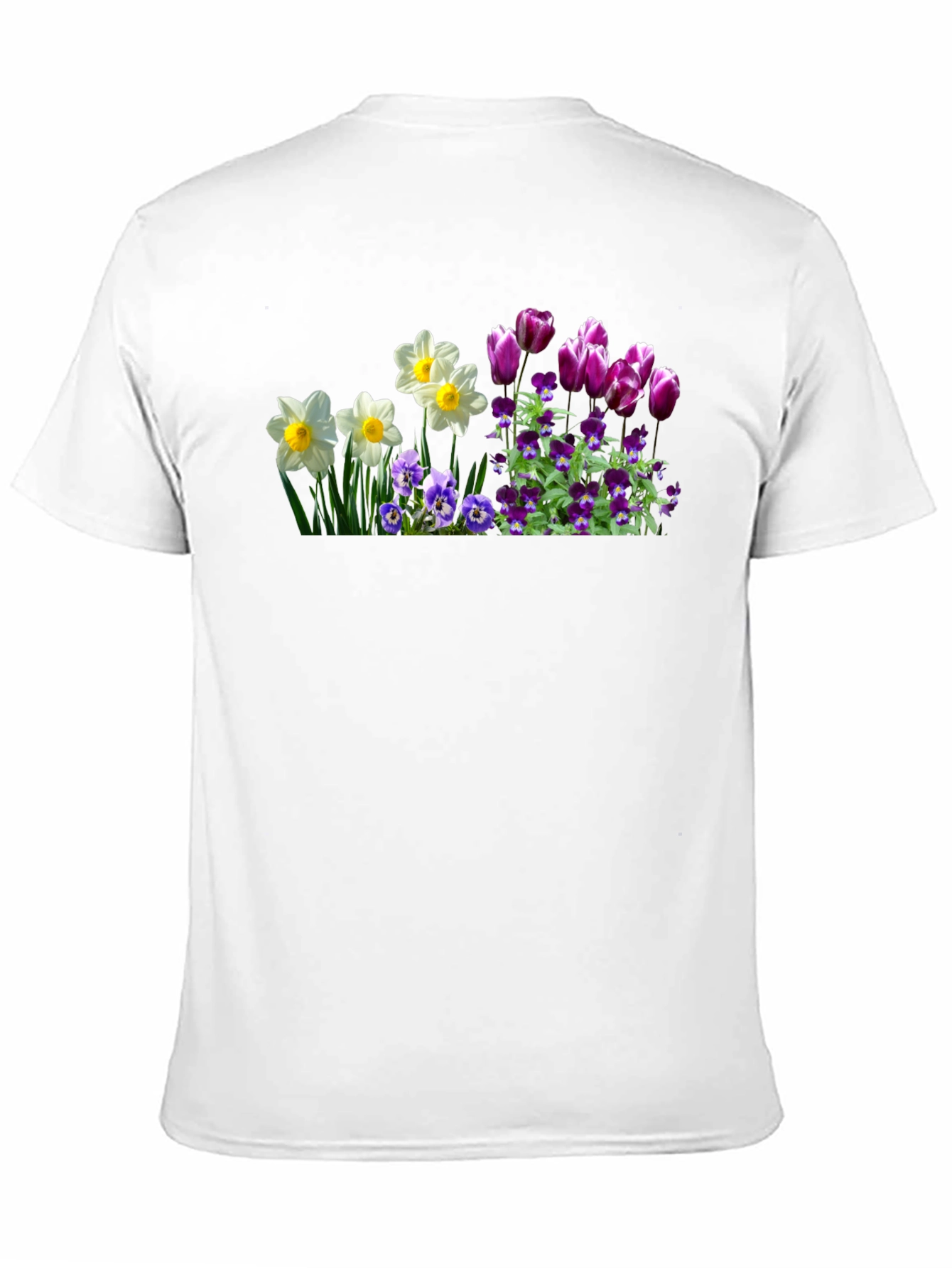 Floral T-Shirt - Spring Bloom Design