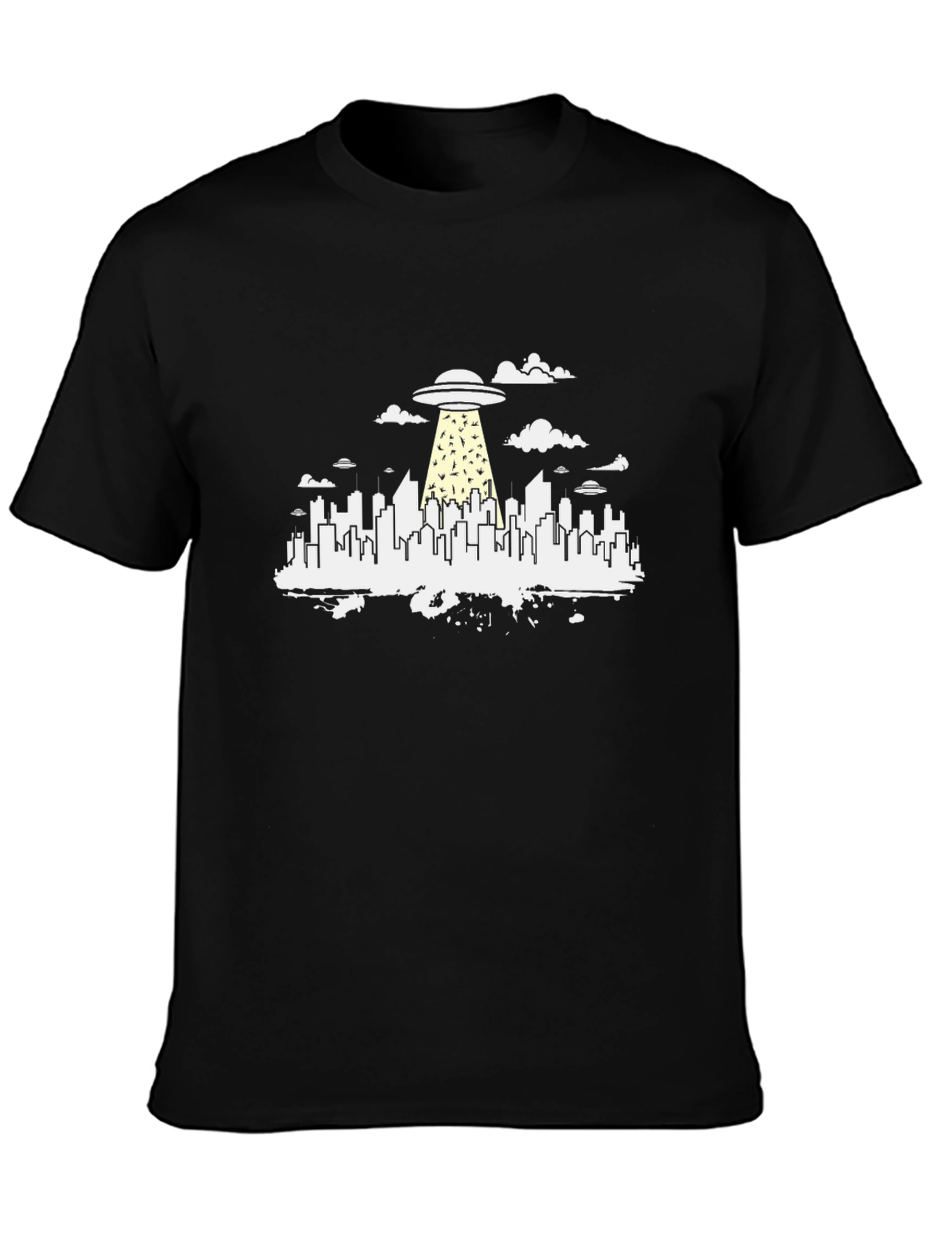 Alien Abduction City T-Shirt