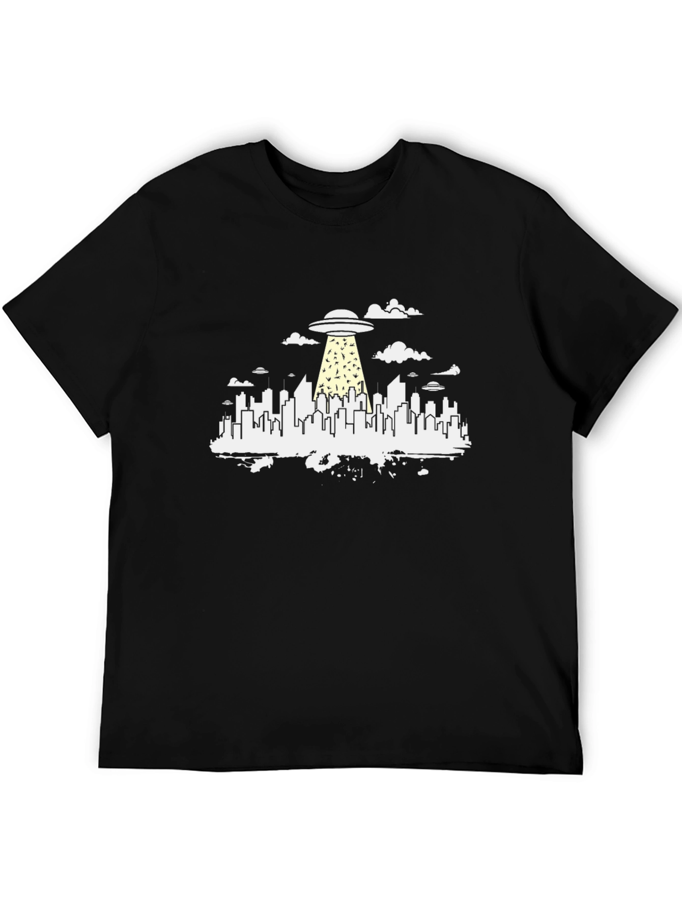 Alien Abduction City T-Shirt