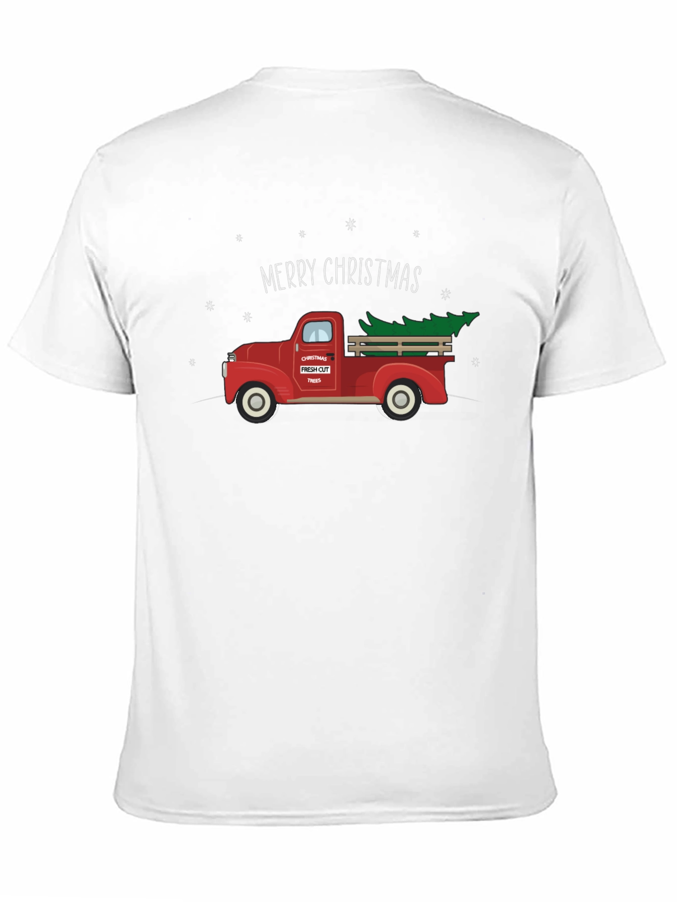 Merry Christmas Truck Graphic Tee