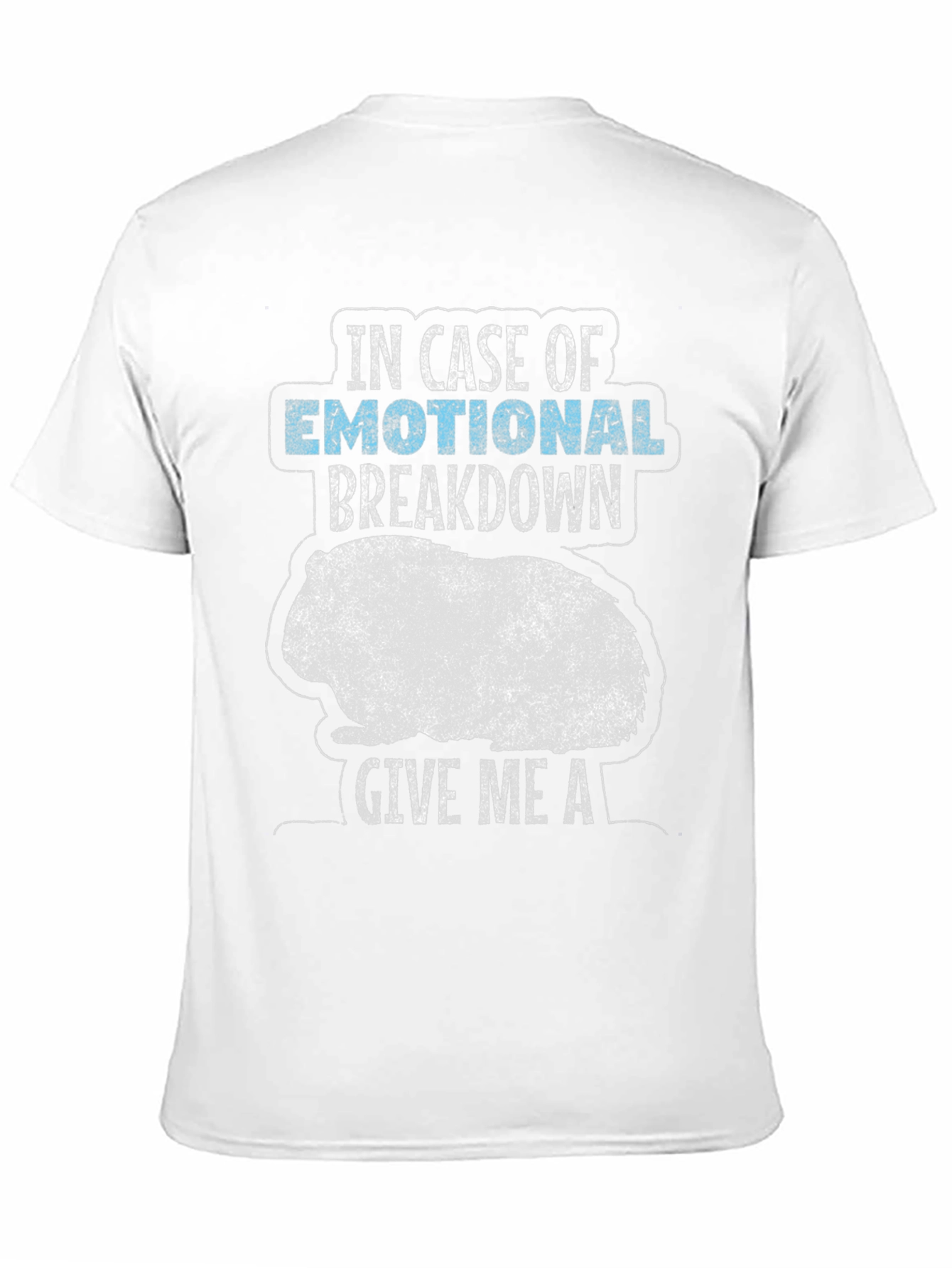 Emotional Breakdown Guinea Pig Graphic Tee
