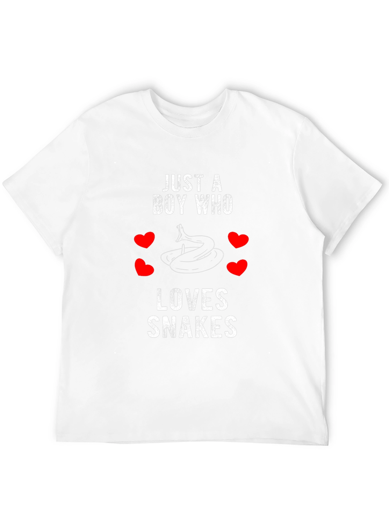 Just a Boy Who Loves Snakes Graphic Tee