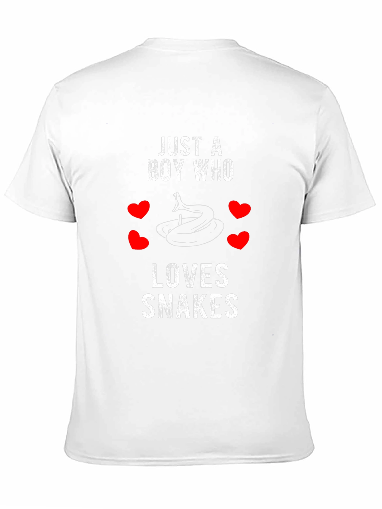 Just a Boy Who Loves Snakes Graphic Tee