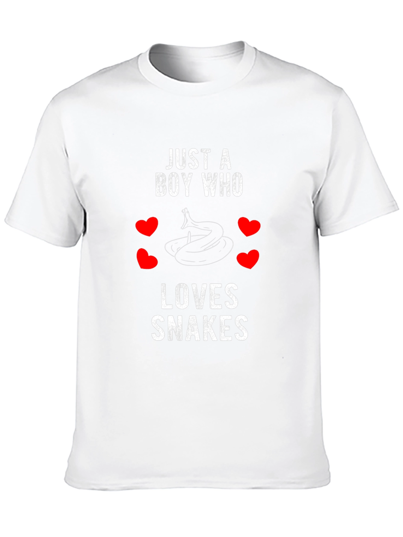 Just a Boy Who Loves Snakes Graphic Tee