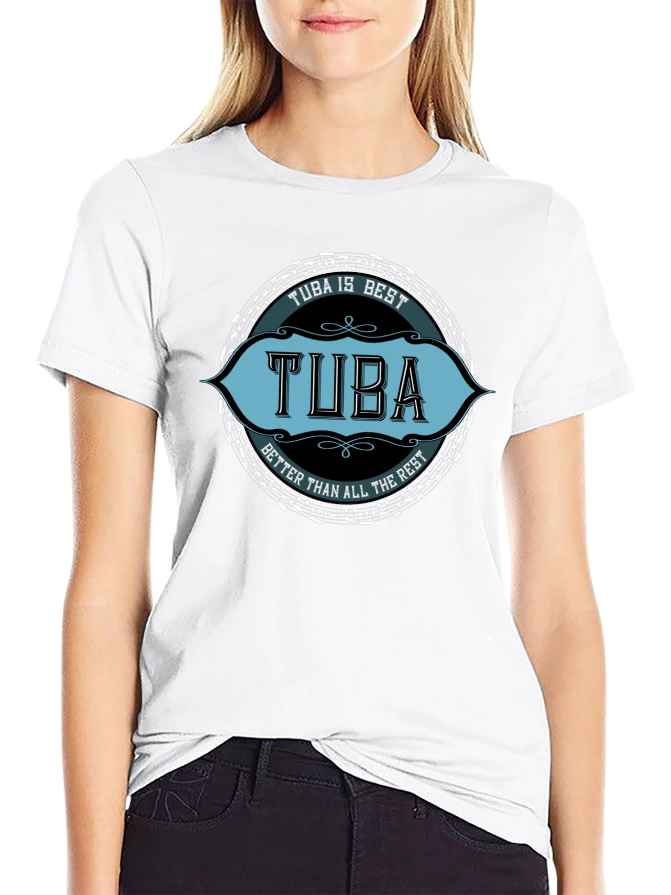 Tuba Is Best T-Shirt: Instrument Music Tee