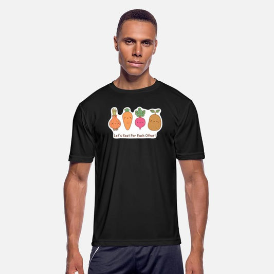 Vegetables Lets Root For Each Other Positive Pun