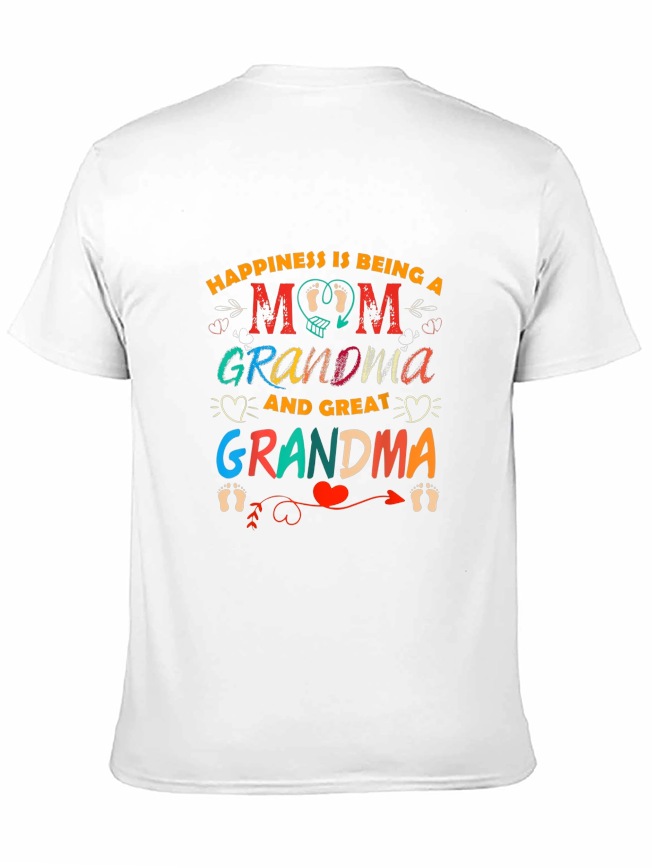 Happiness is Being a Mom Graphic T-Shirt