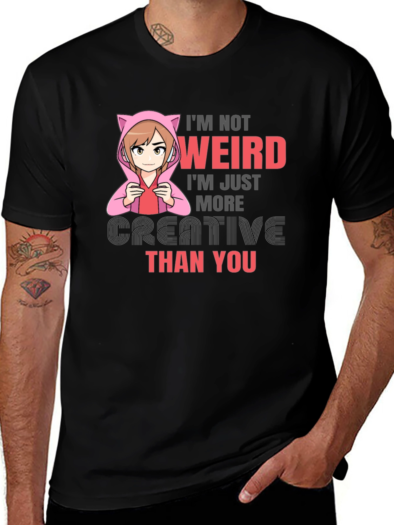 Im Not Weird T-Shirt - Creative Anime Tee