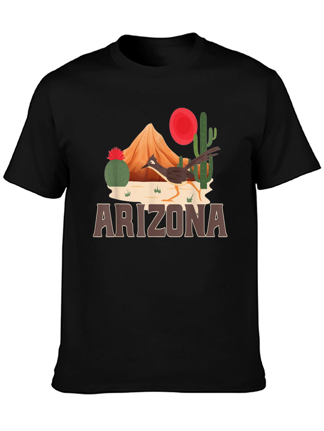 Arizona Desert Roadrunner Graphic Tee