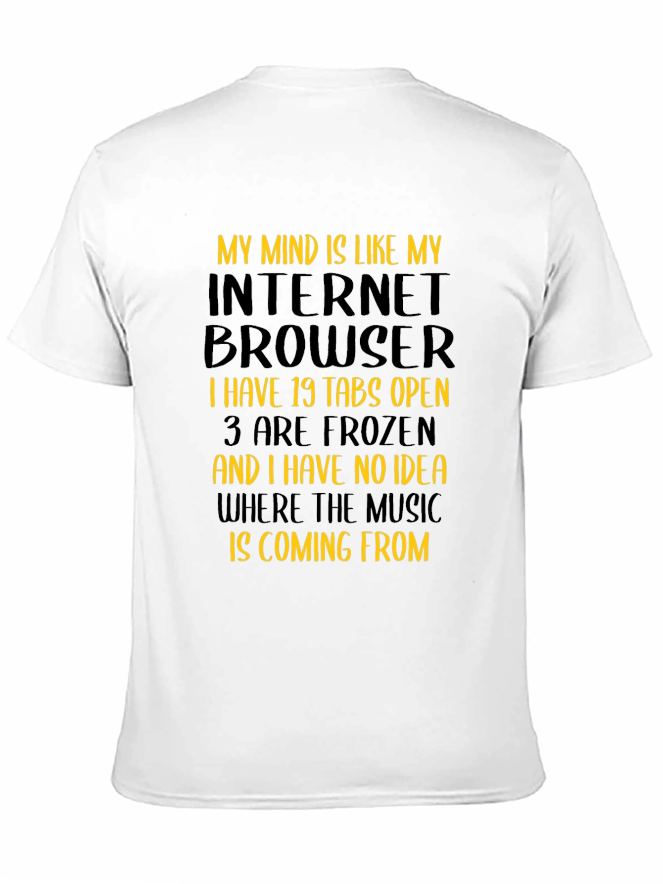 Internet Browser Mindset Graphic Tee