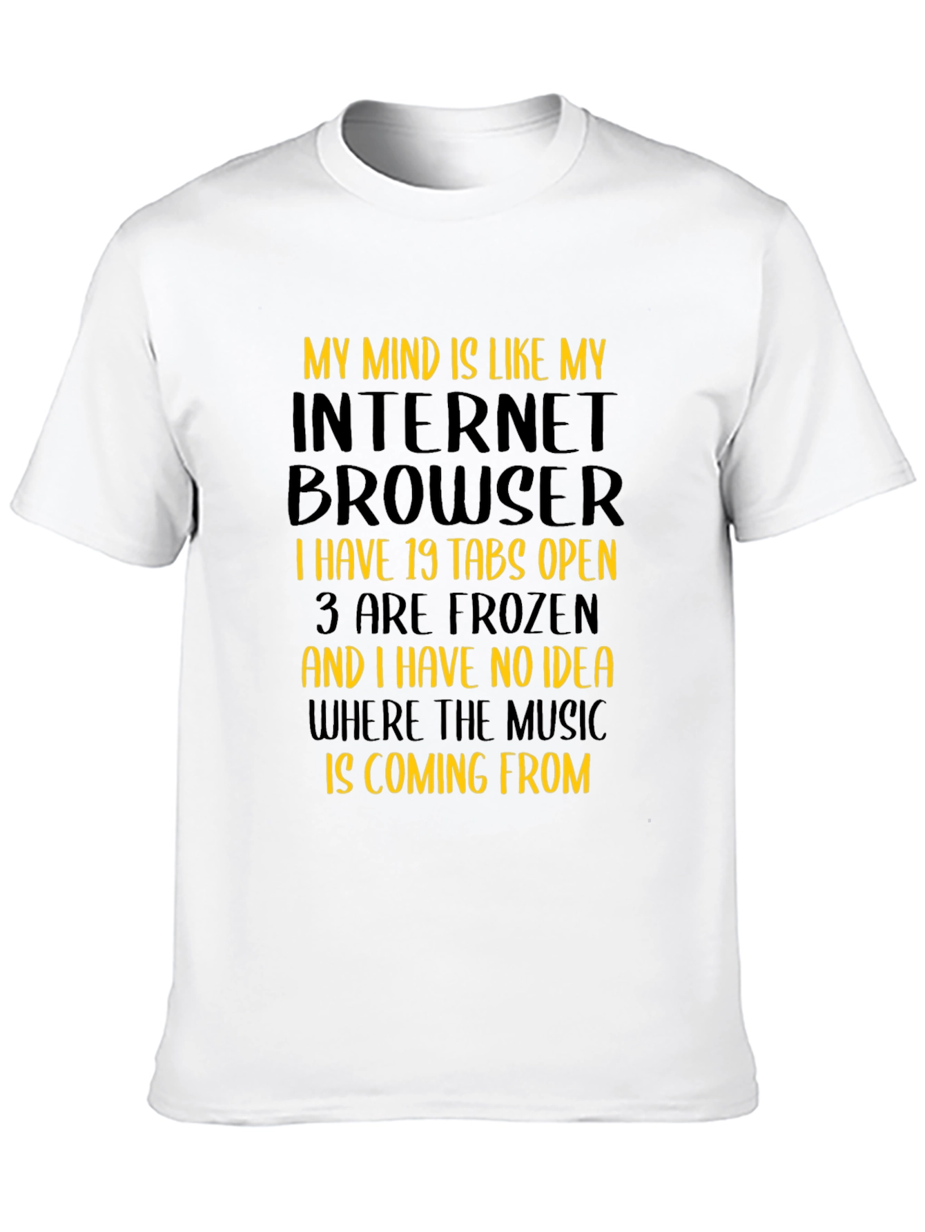 Internet Browser Mindset Graphic Tee