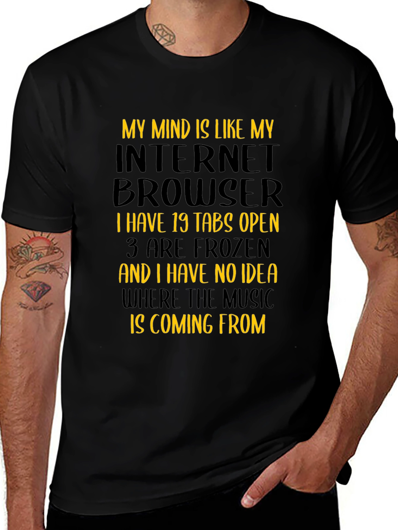 Internet Browser Mindset Graphic Tee