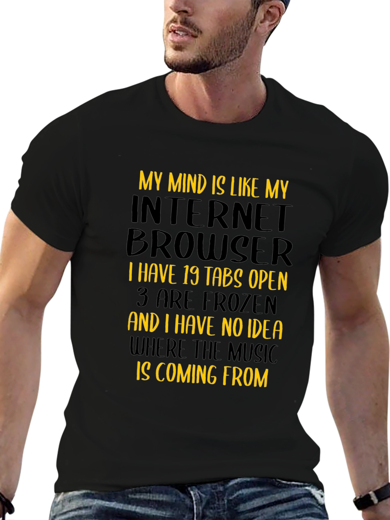 Internet Browser Mindset Graphic Tee