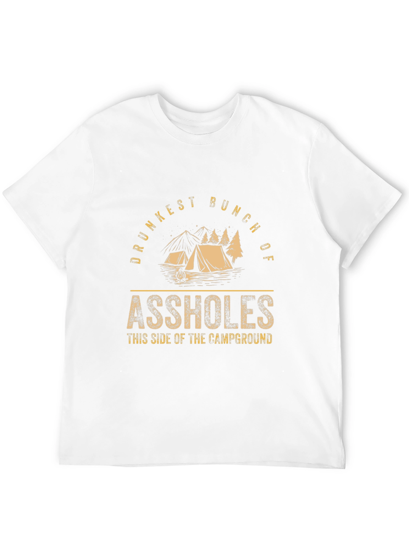 Drunkest Bunch Camping T-Shirt