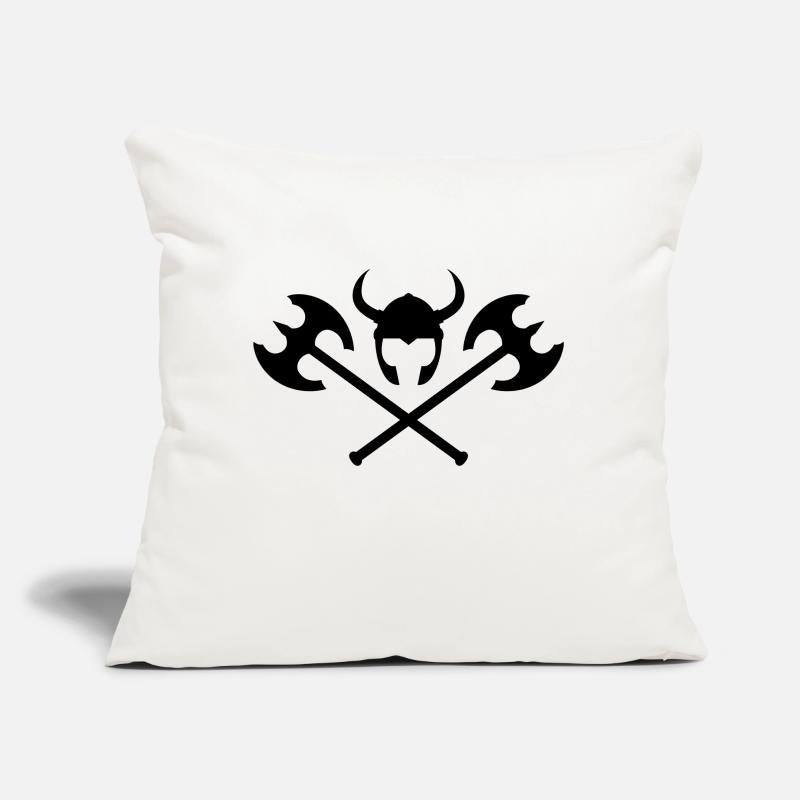 Viking helmet and two axes