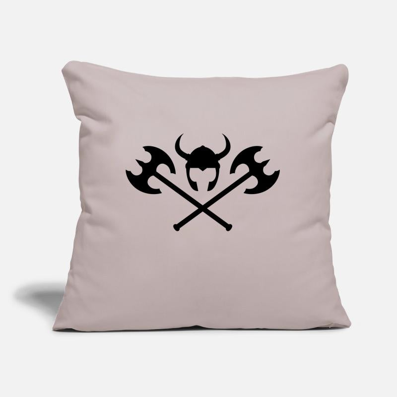 Viking helmet and two axes