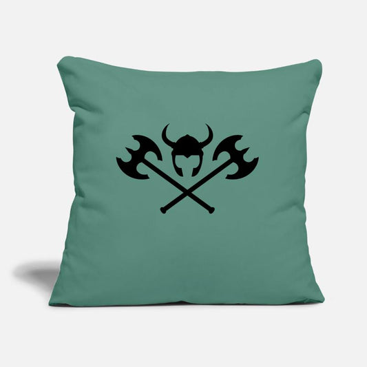 Viking helmet and two axes