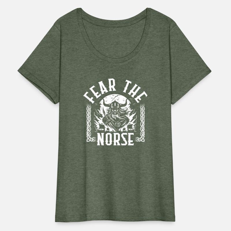 Viking Shirt, Fear The Norse Fierce Viking