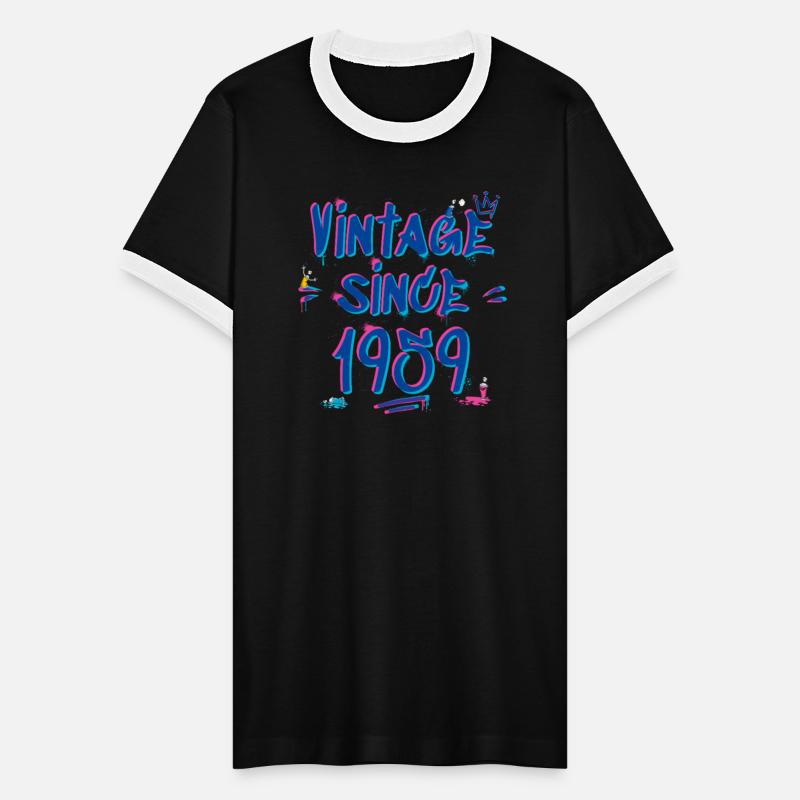 Vintage 1959 Graffiti Glitch - 66 Years of