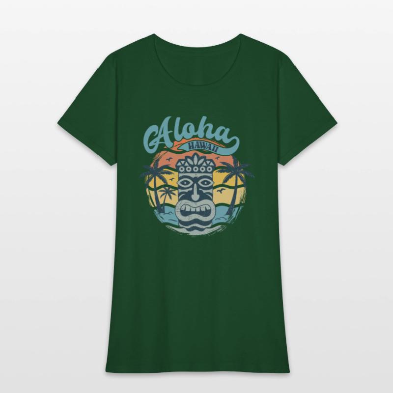 Vintage Beach Aloha Hawaii