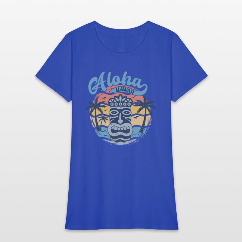 Vintage Beach Aloha Hawaii