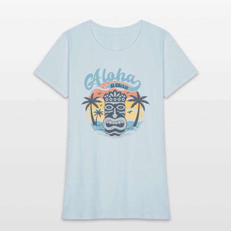 Vintage Beach Aloha Hawaii