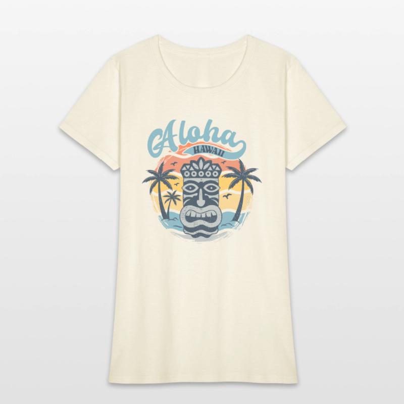 Vintage Beach Aloha Hawaii