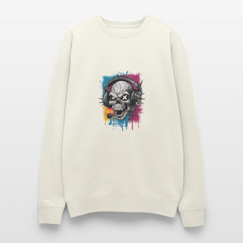 Vintage Hip Hop Rapper-Inspired Spiked Skull Head
