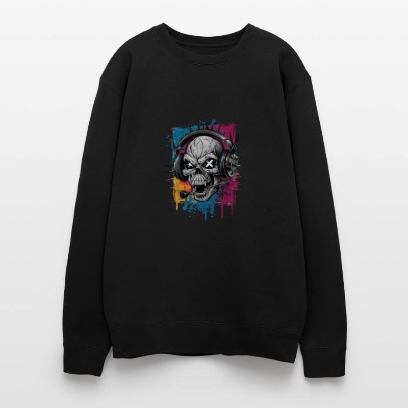 Vintage Hip Hop Rapper-Inspired Spiked Skull Head