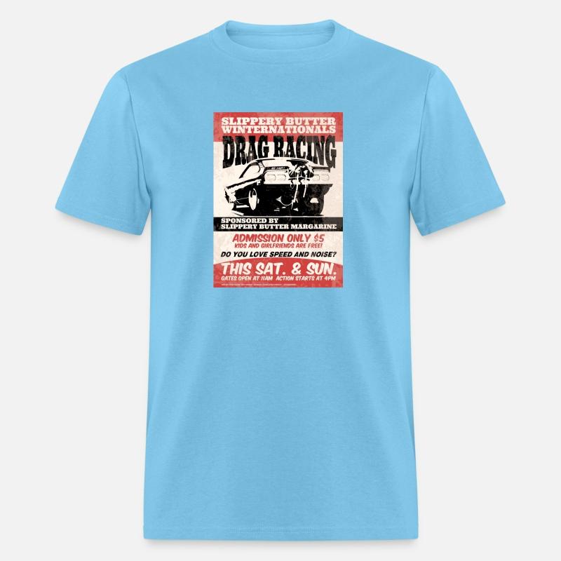 Vintage Hot Rod Classic Drag Racing Poster