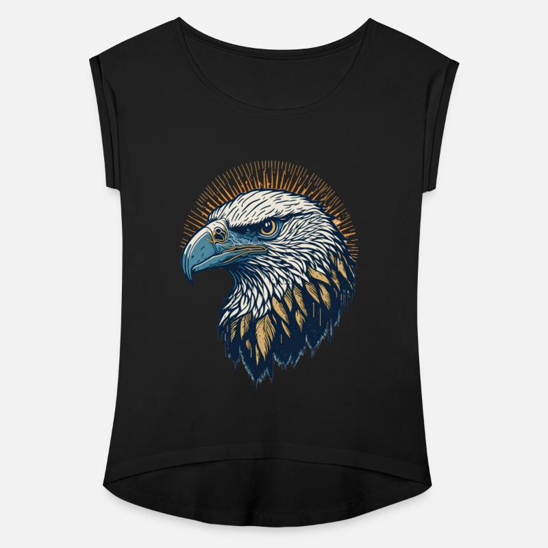 Vintage-Inspired Eagle Head Portrait