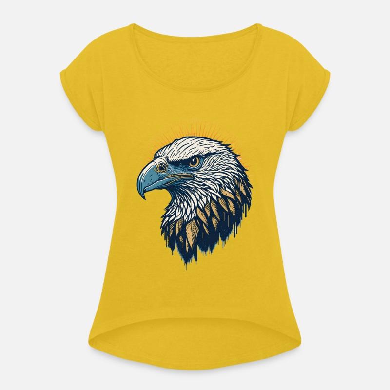 Vintage-Inspired Eagle Head Portrait