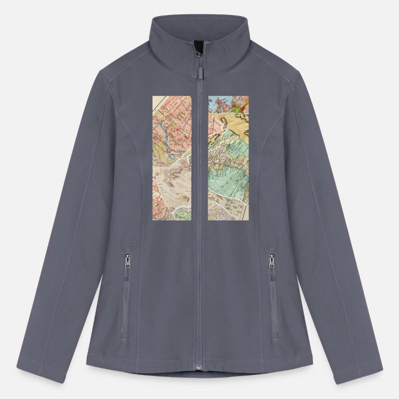 Vintage Old Map Collage