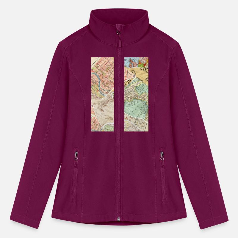 Vintage Old Map Collage