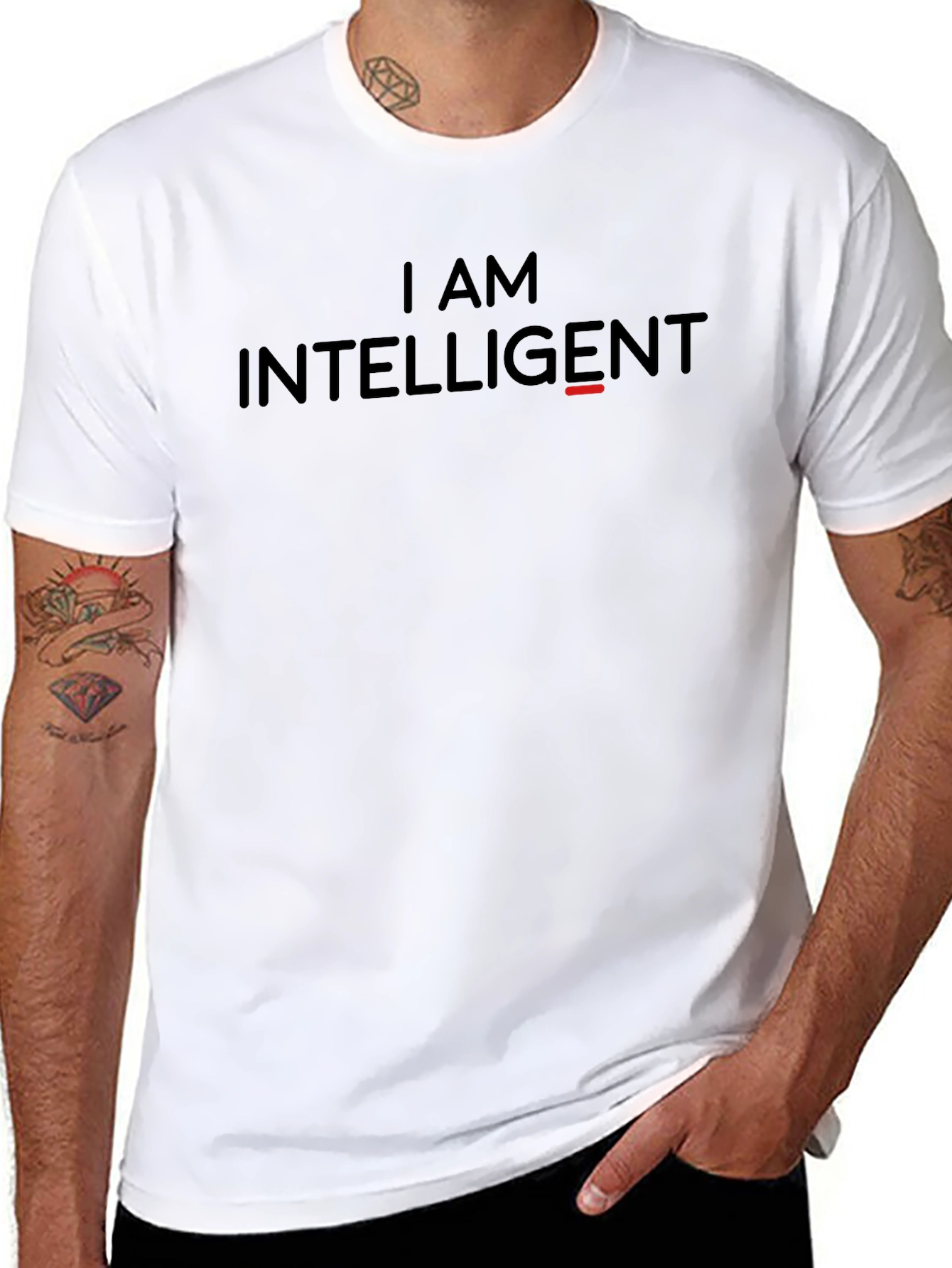 I AM Intelligent Sarcastic Graphic Tee