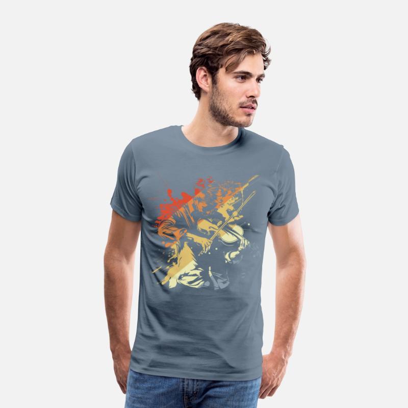 Violin Guy Retro Style