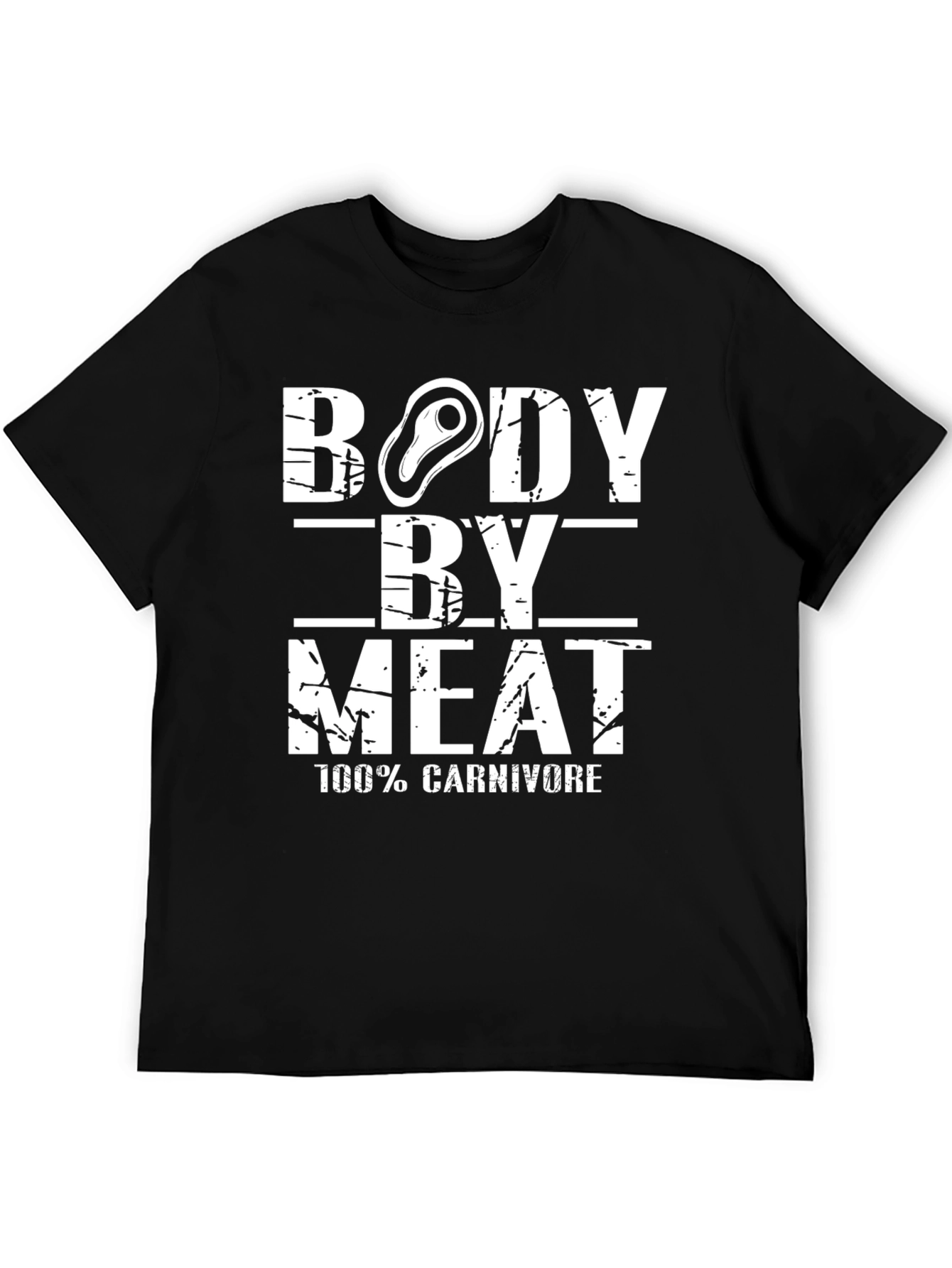 Body By Meat T-Shirt - 100% Carnivore