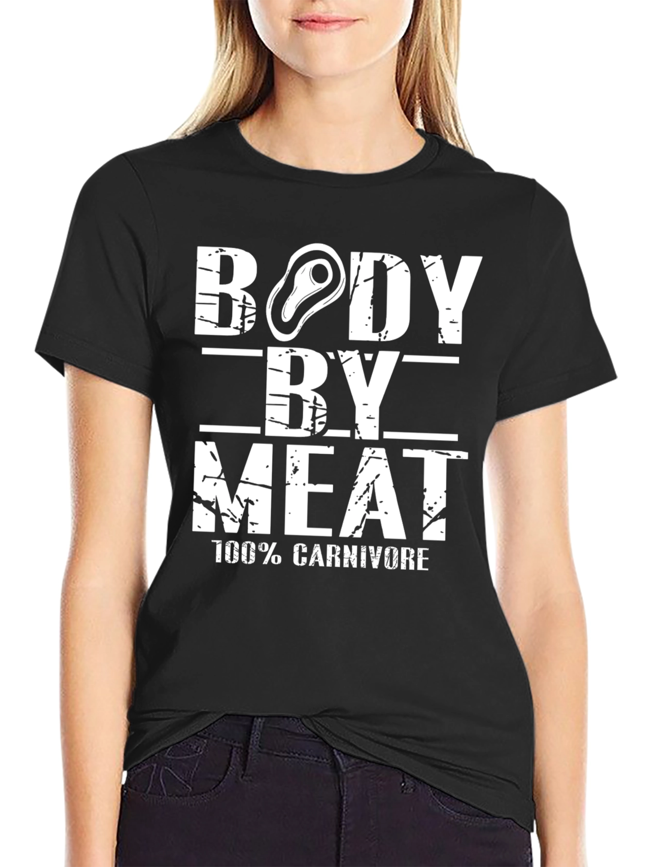 Body By Meat T-Shirt - 100% Carnivore