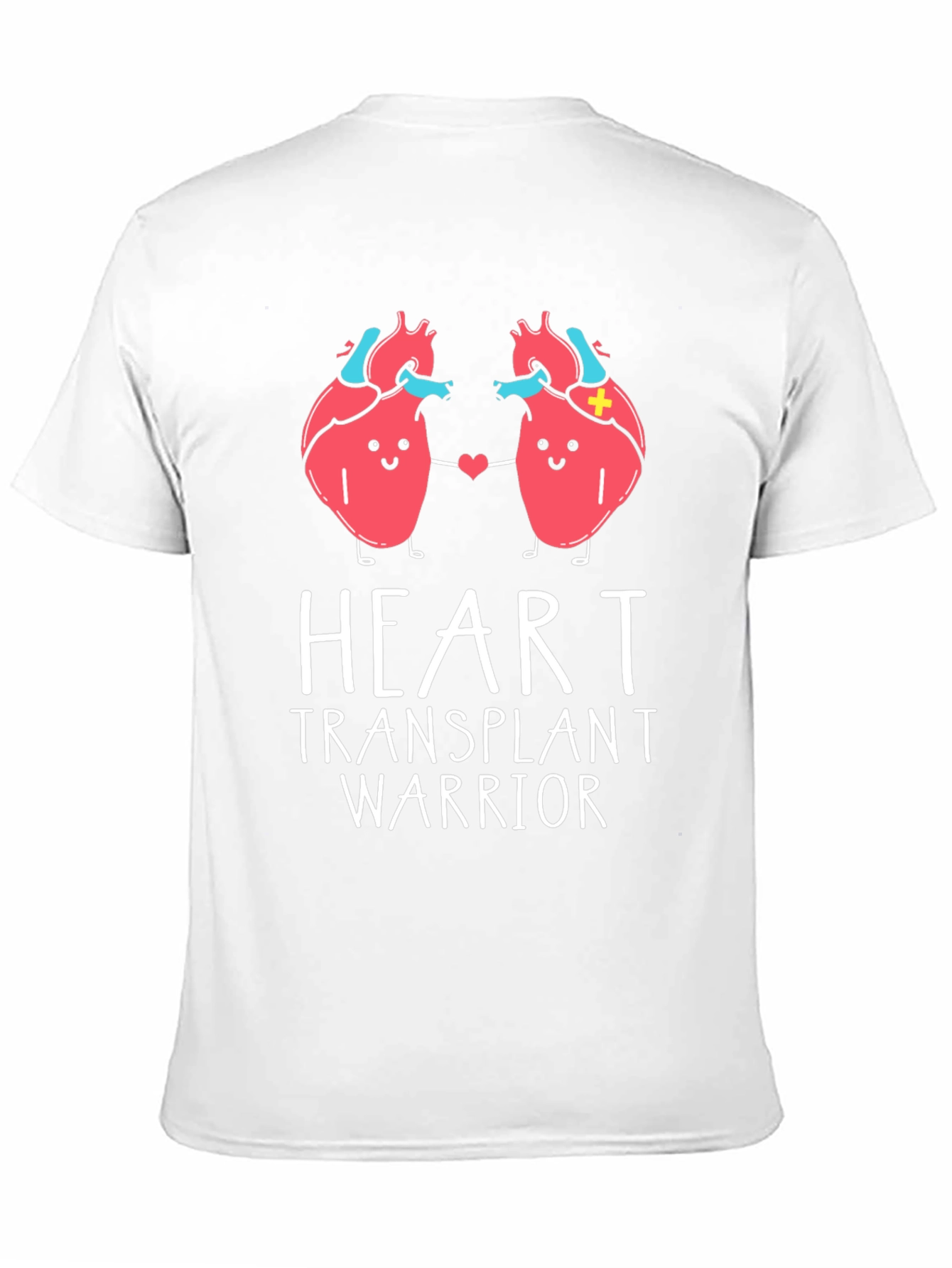 Heart Transplant Warrior Black T-Shirt
