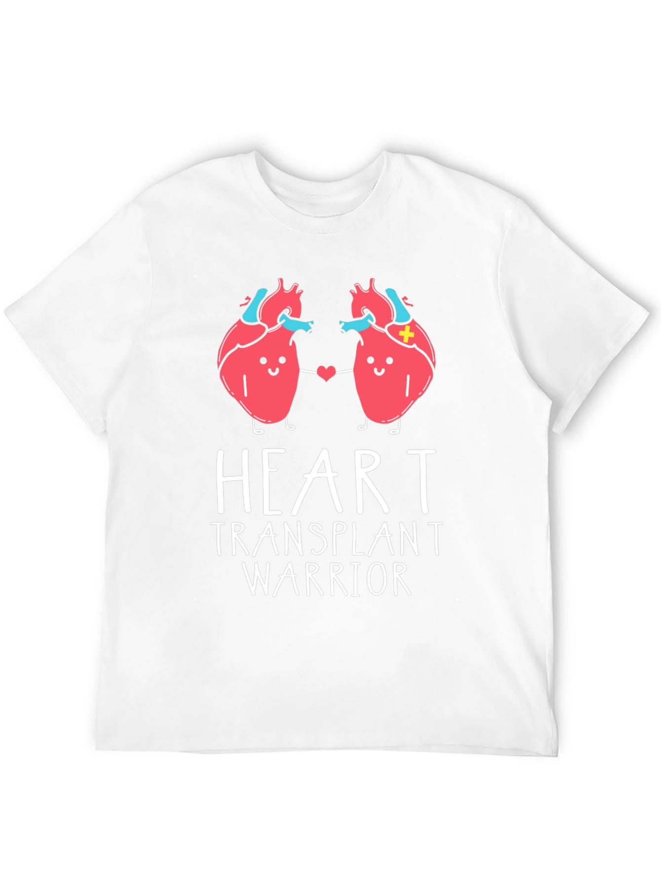 Heart Transplant Warrior Black T-Shirt