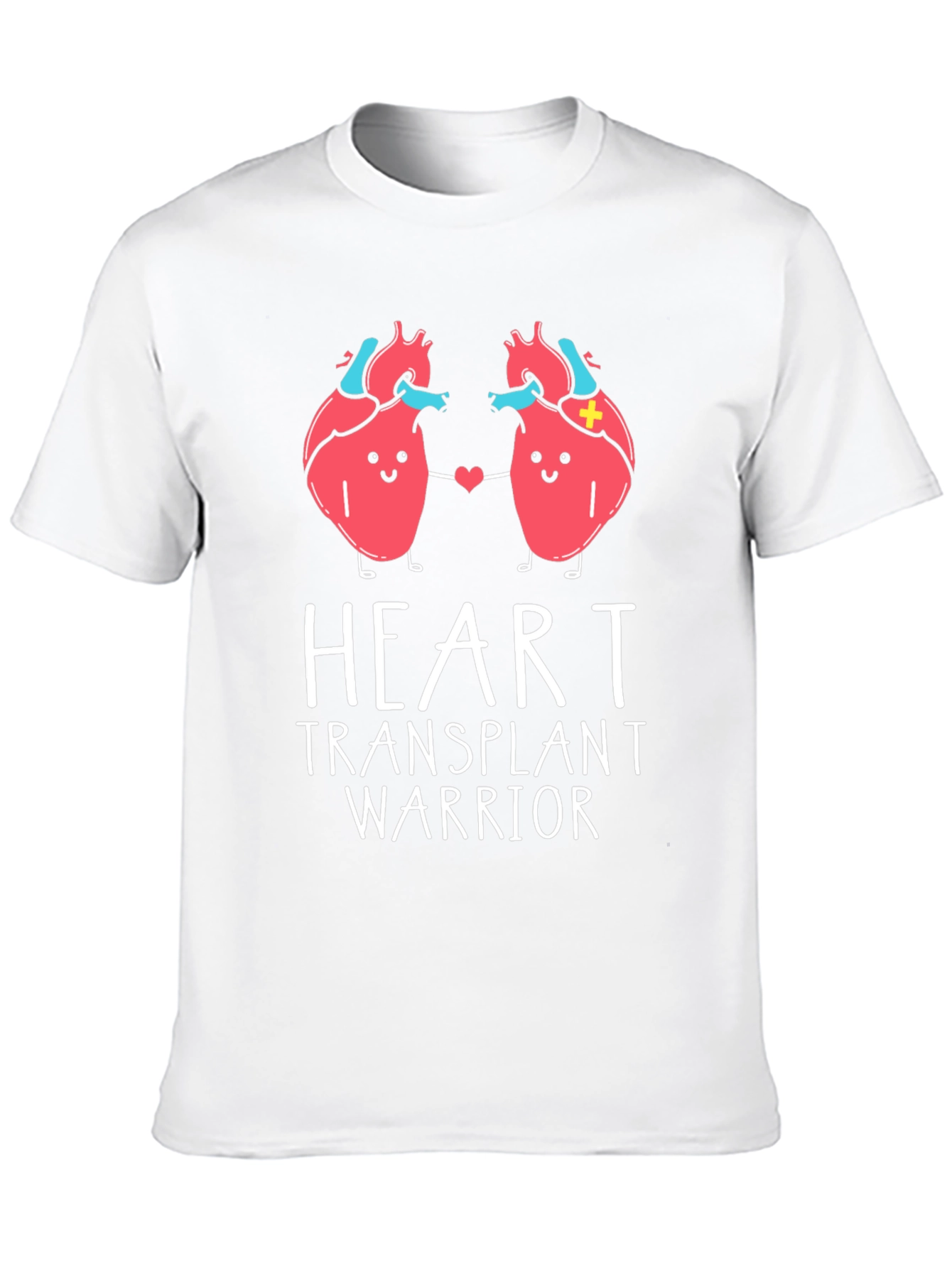 Heart Transplant Warrior Black T-Shirt