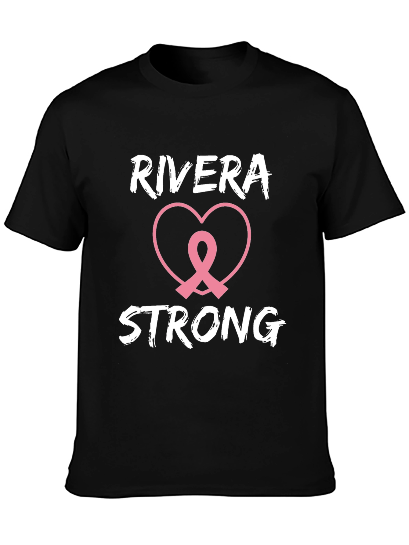 Rivera Strong Breast Cancer Awareness T-Shirt