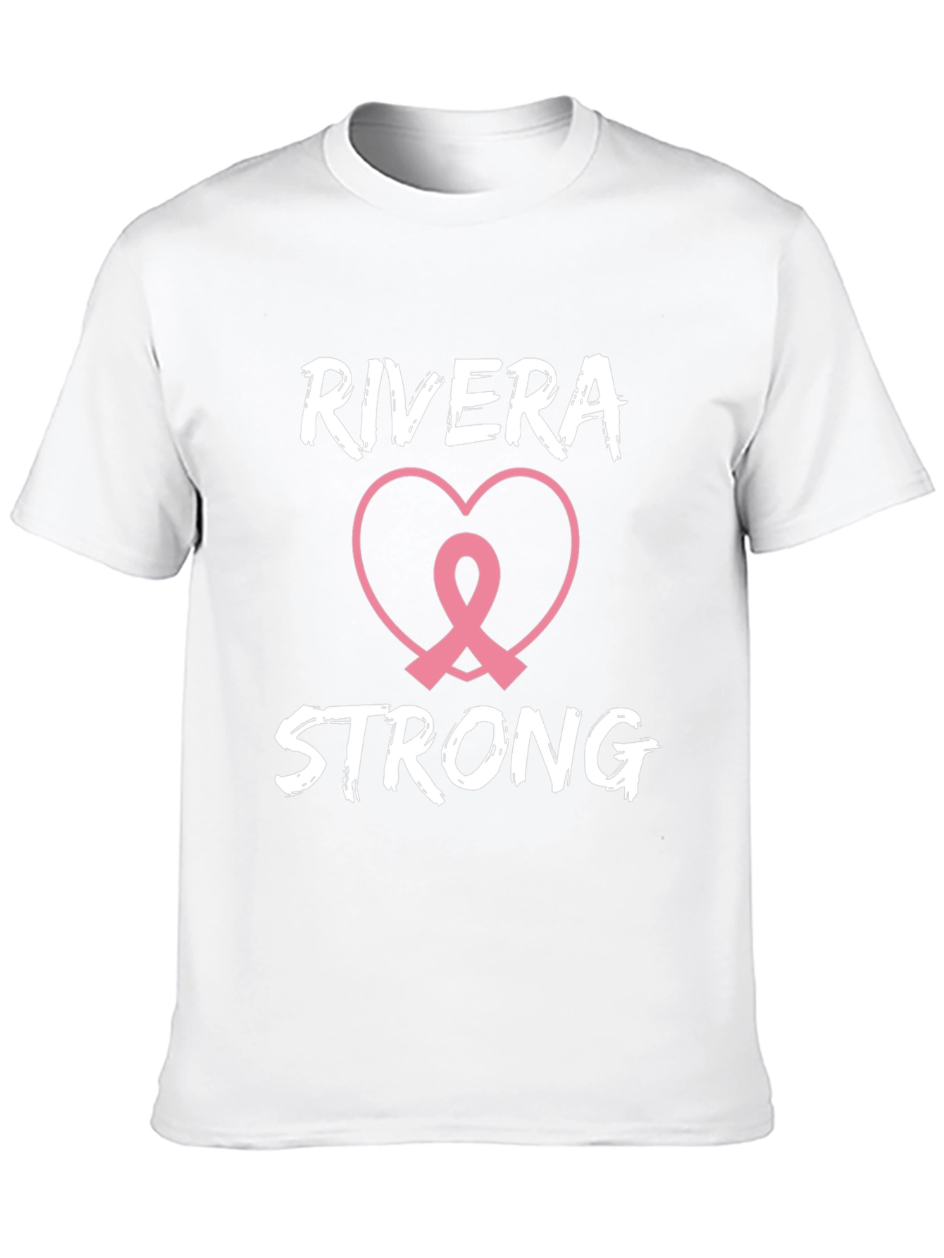 Rivera Strong Breast Cancer Awareness T-Shirt