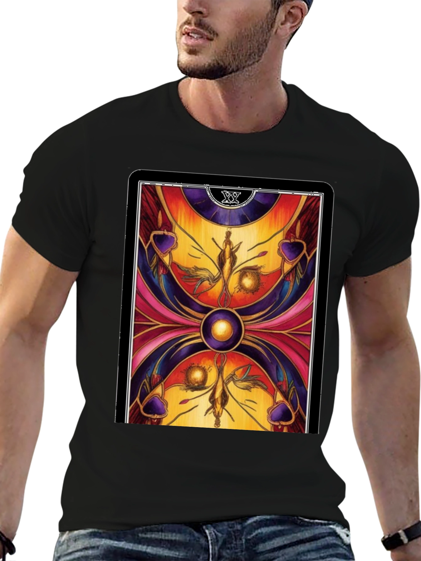 Tarot Card Graphic T-Shirt